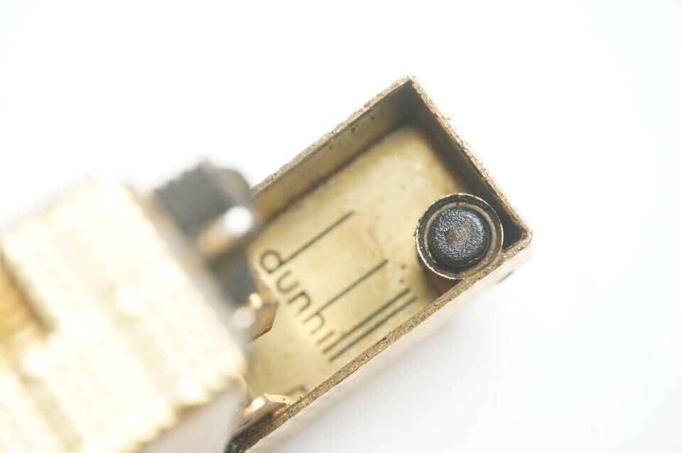 Dunhill Lighter Rollagas Gold Vintage Mint Condition Working