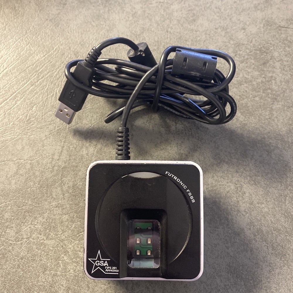 Futronic FS88H Fingerprint Scanner USB - Tested Working