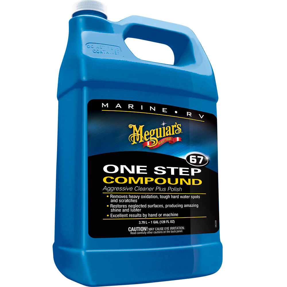 Meguiars M6701 Marine One-step Compound - 1 Gallon