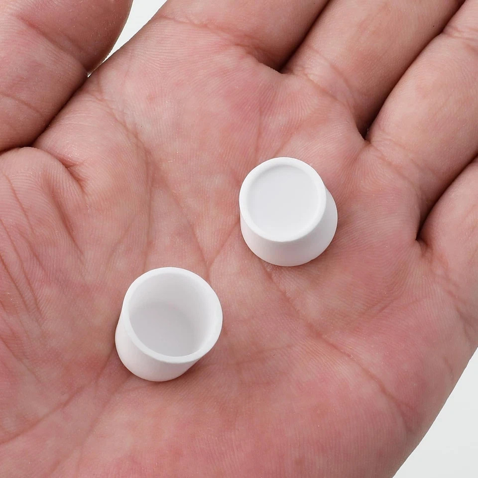 5 Packs Ceramic Bowl Inserts for Peak Accessory, Enhanced normal-size, White