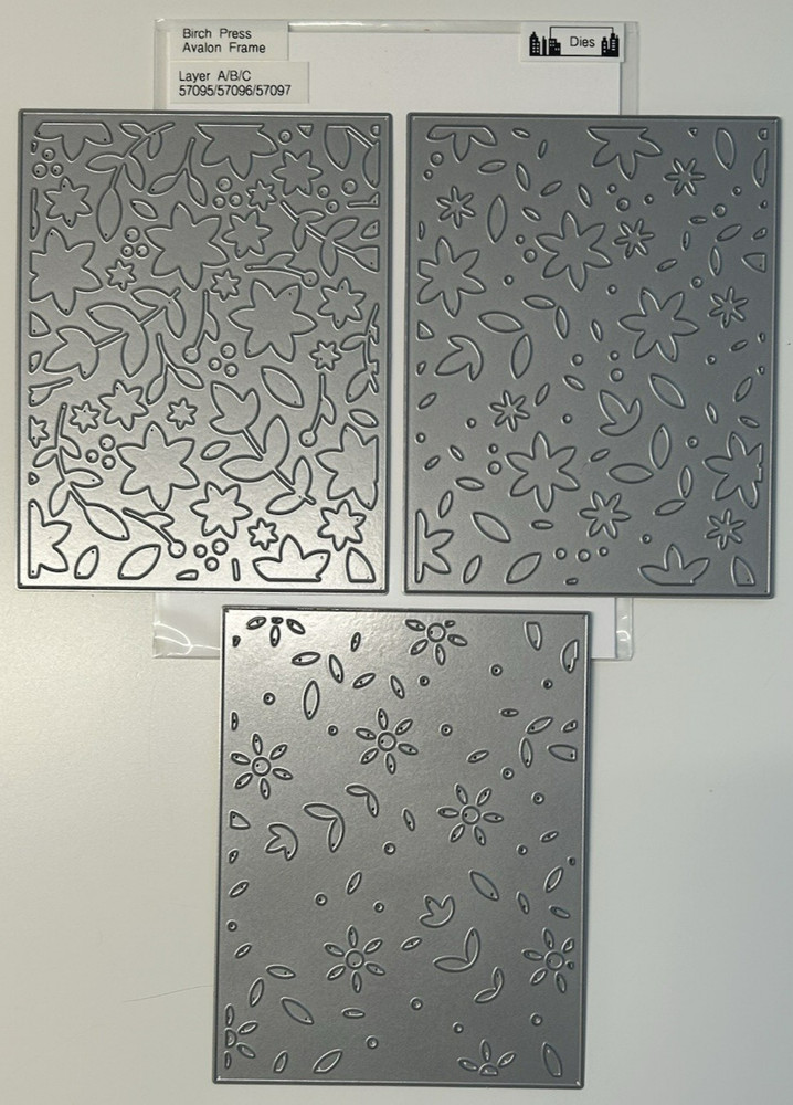 Birch Press Design AVALON FRAME Layer 3-piece Die Set - Free Shipping