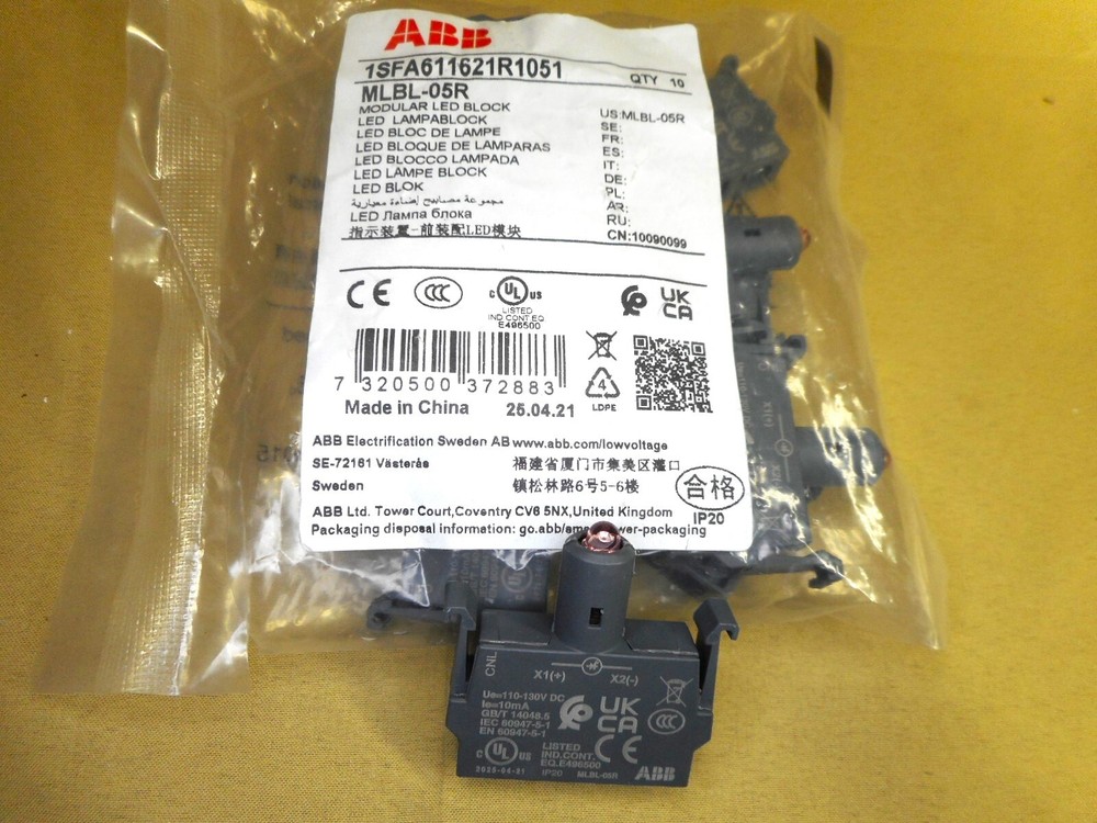 ABB MLBL-05R LED block (NIB)