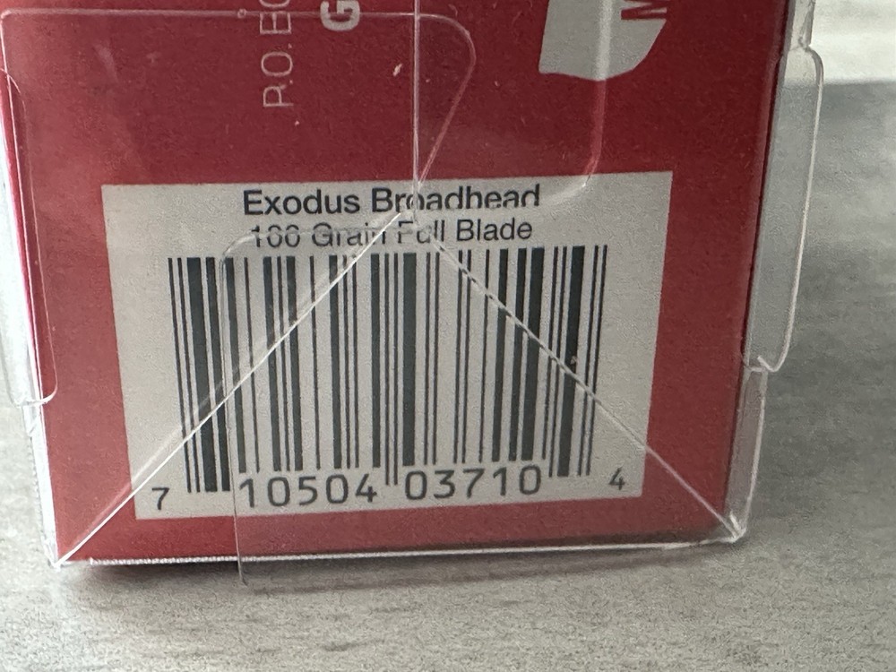 QAD Exodus Full Blade 100 Grain Broadheads