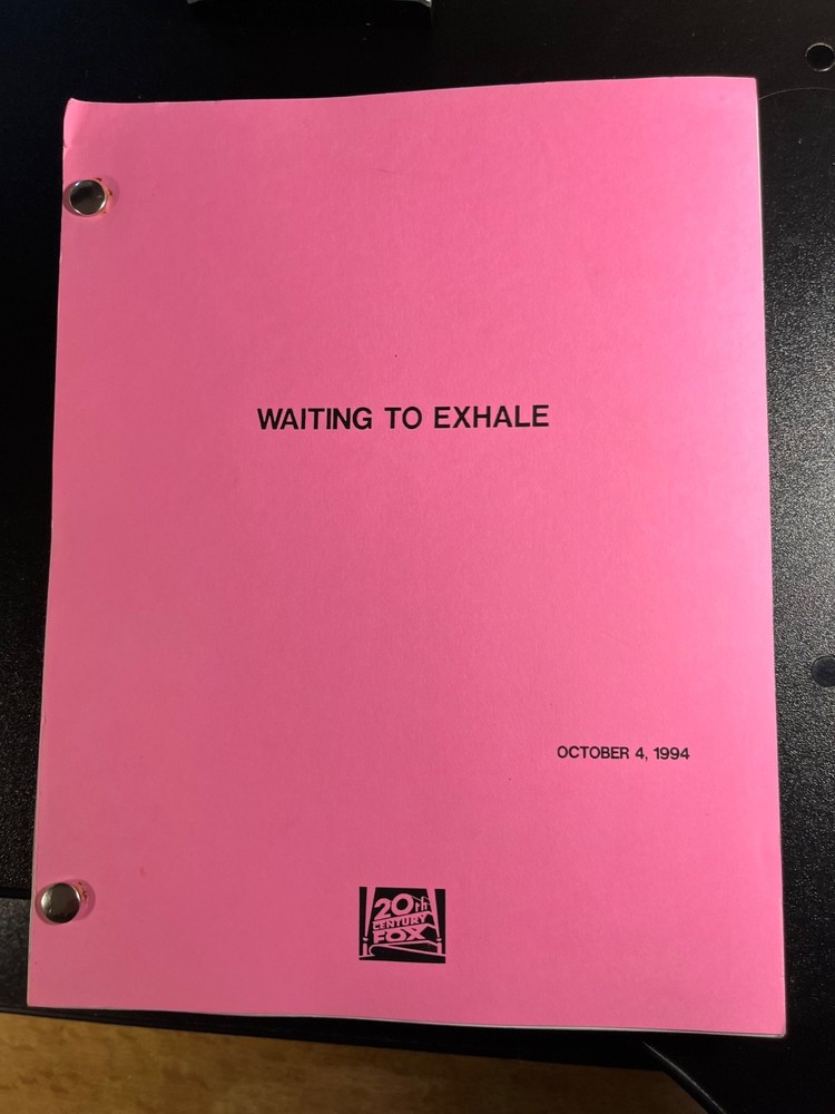 Waiting to Exhale - original movie screenplay - revised first draft 1994