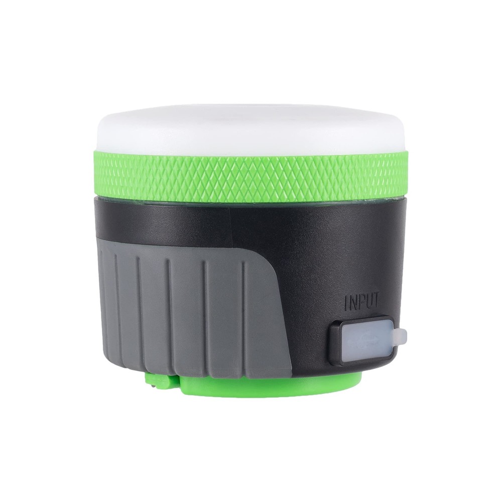 LIT-PaTH LED Camping Lantern, Rechargeable Light with 1-Pack, Large-green