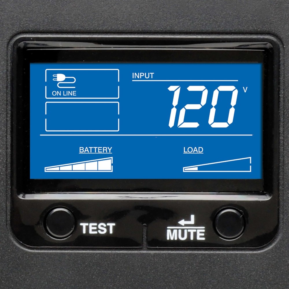 Tripp Lite SmartPro LCD 120V 1500VA 900W Line-Interactive Tower UPS