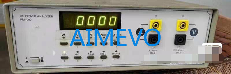 Voltech PM1000 AC Power Analyzer Meter Wattmeter Ammeter Power Factor