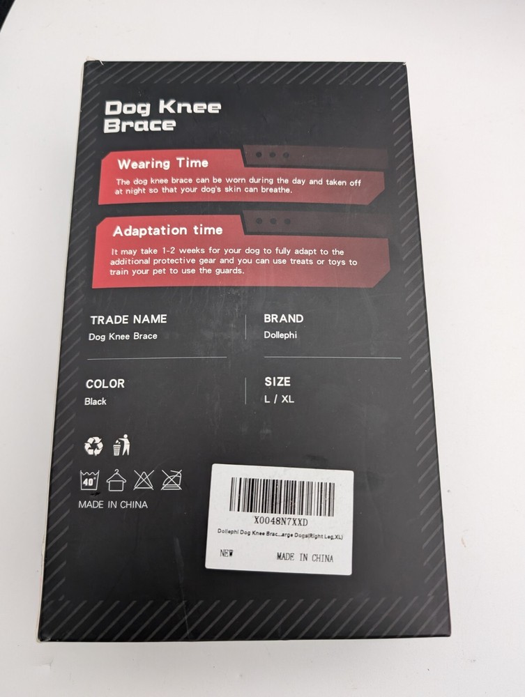 Dolphin Dog Knee Brace, XL,
