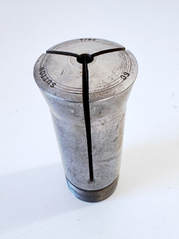 7/32" SUTTON 5C Round Collet Internal & External Threads .21875"
