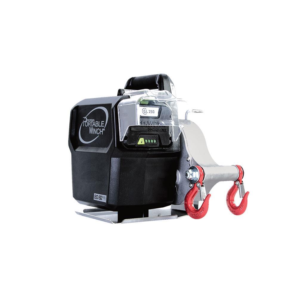 Portable Winch PCW3000-LI PRO Series Battery-Powered Pulling Winch, 80/82V