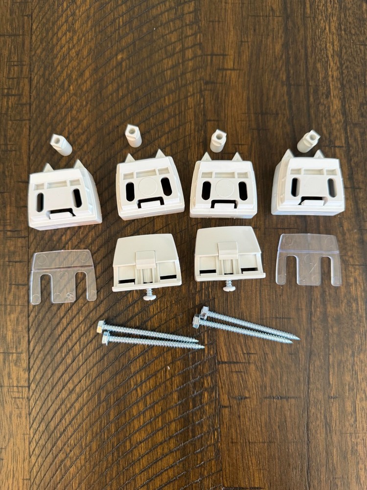 Hunter Douglas Luminette wall mount brackets