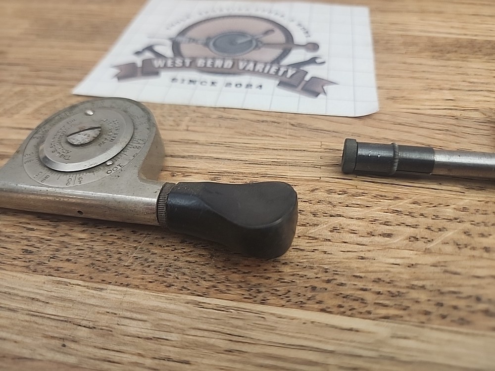 Pair Of Vintage STARRETT TOOLS LATHE SPEED INDICATOR TOOL