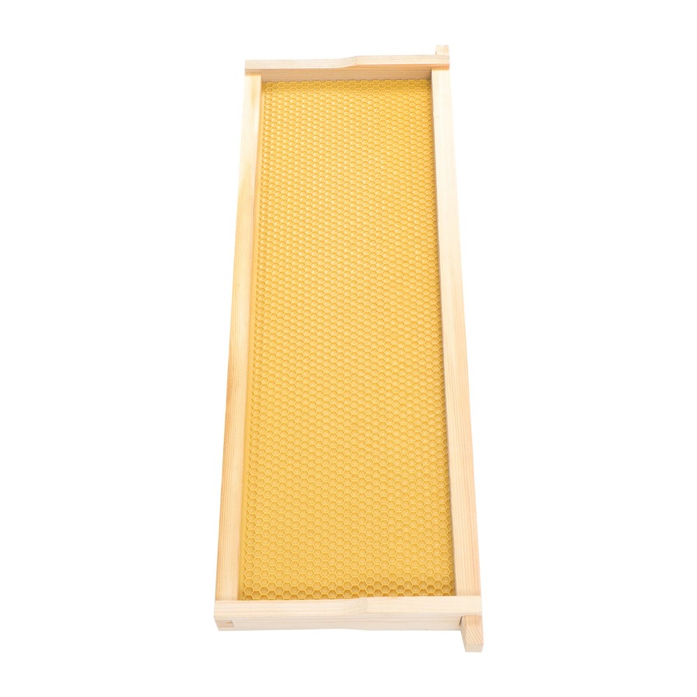 LABLT 10 Frame Bee Hive Beeswax Coated W/ Frames and Waxed Foundations 4 Layer