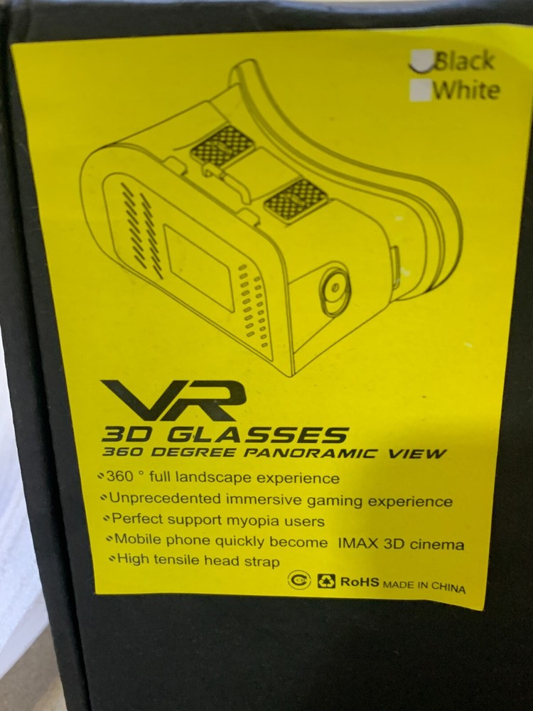 VR Headset iOS Android PC 3 d Glasses 360 Degree Full Landscape with Remote