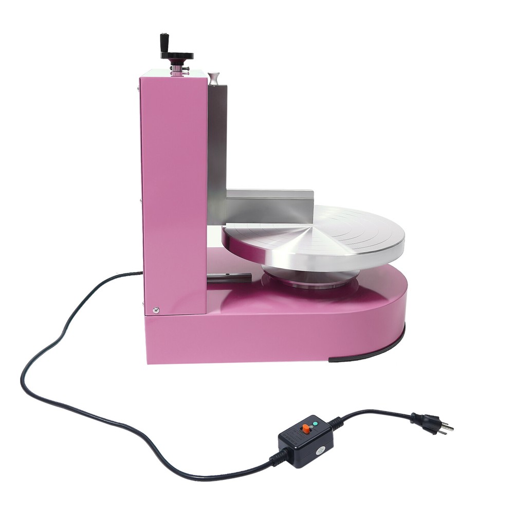 Adjustable Cake Cream Spreading Machine Cake Decorating Machine W/LCD Display