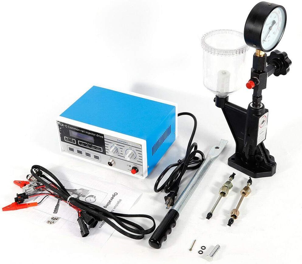 Common Rail Injector Tester Kit, 600 Bar 8000PSI