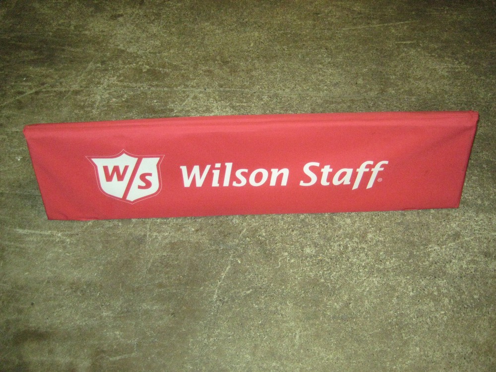 slightly used Wilson Staff Golf Range Divider display