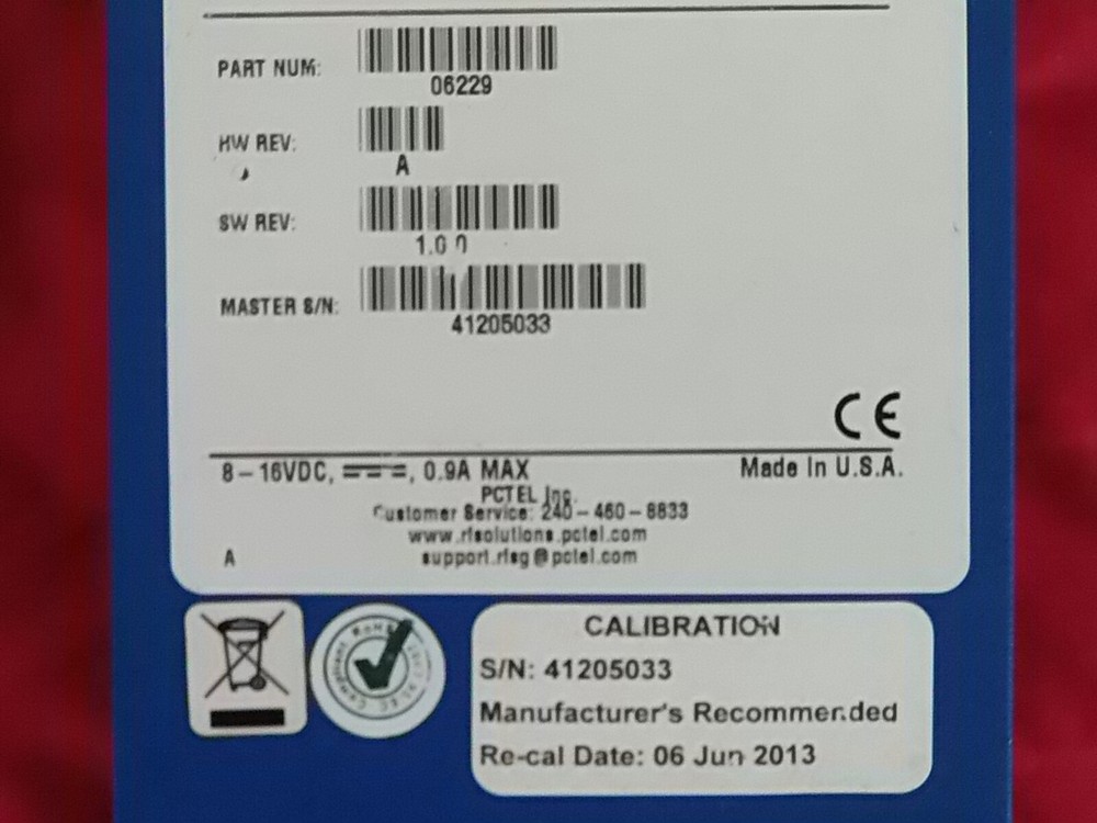 PCTEL RF Solutions SeeGull Ex Mini WCDMA RF Scanning Receiver