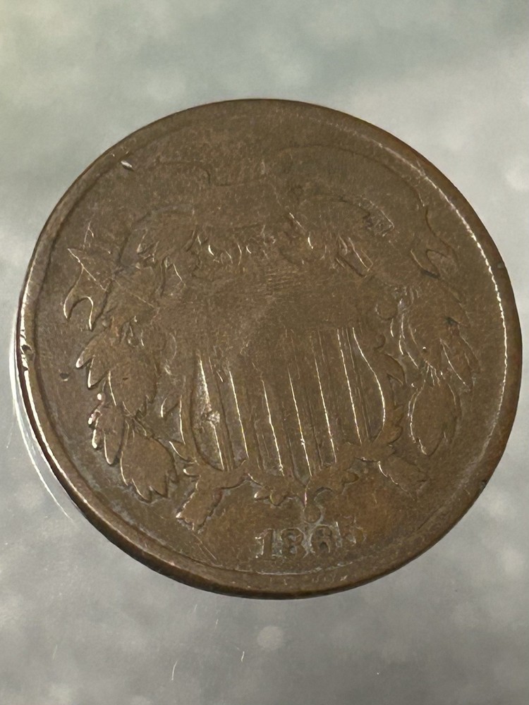 1865 2¢ Coin BX7-3