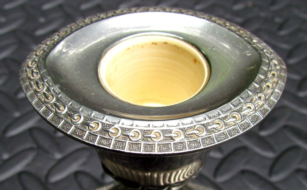 Falstaff Vintage Silver Plated Candlesticks