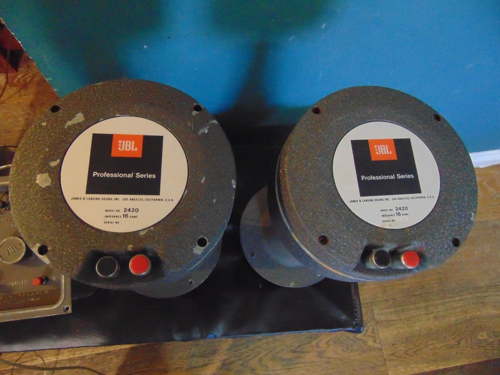 JBL HORNS AND CROSSOVERS