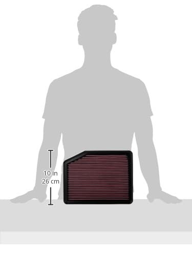 High-Flow Original Lifetime Engine Air Filter: Increase Power: Premium,