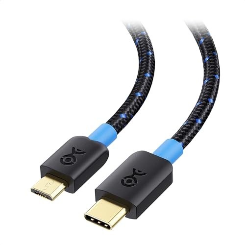 Cable Matters Braided USB C to Micro USB Cable - 3.3Ft, Micro-Usb to USB-C Cable