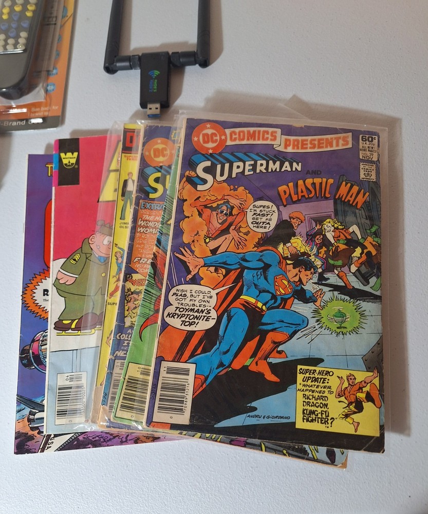 MIXED Lot of Electronics and Comics -Untested, Parts Only