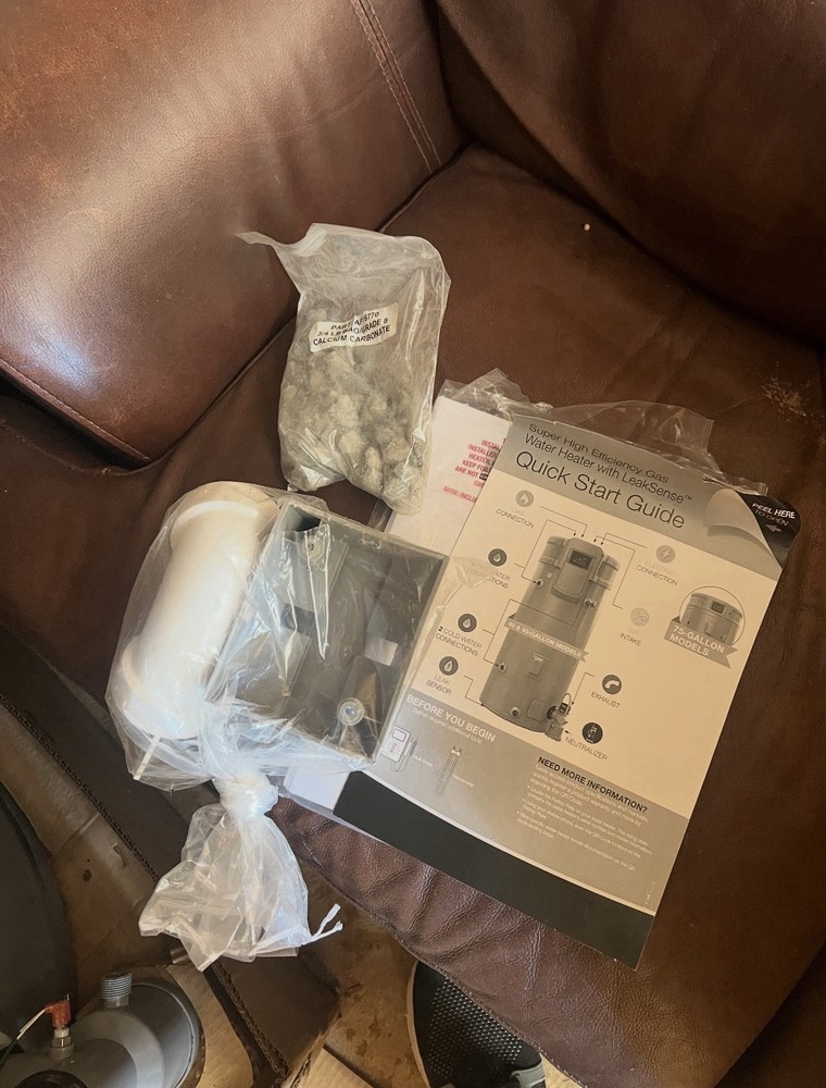 PROUG75-100P RU HE EC3 Ruud encore series LP gas (propane) 75 gallon