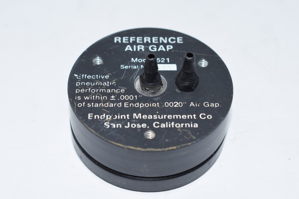 Endpoint Measurement Reference Air Gap Model 521 Gauge