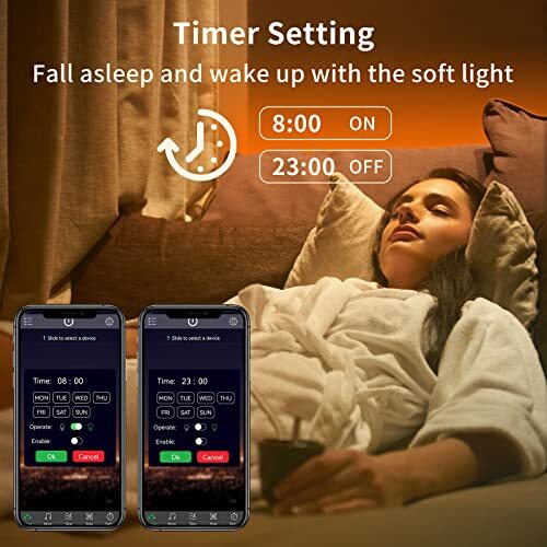 100ft Led Strip Lights RGB Music Sync Color Changing, Bluetooth Led 100FT