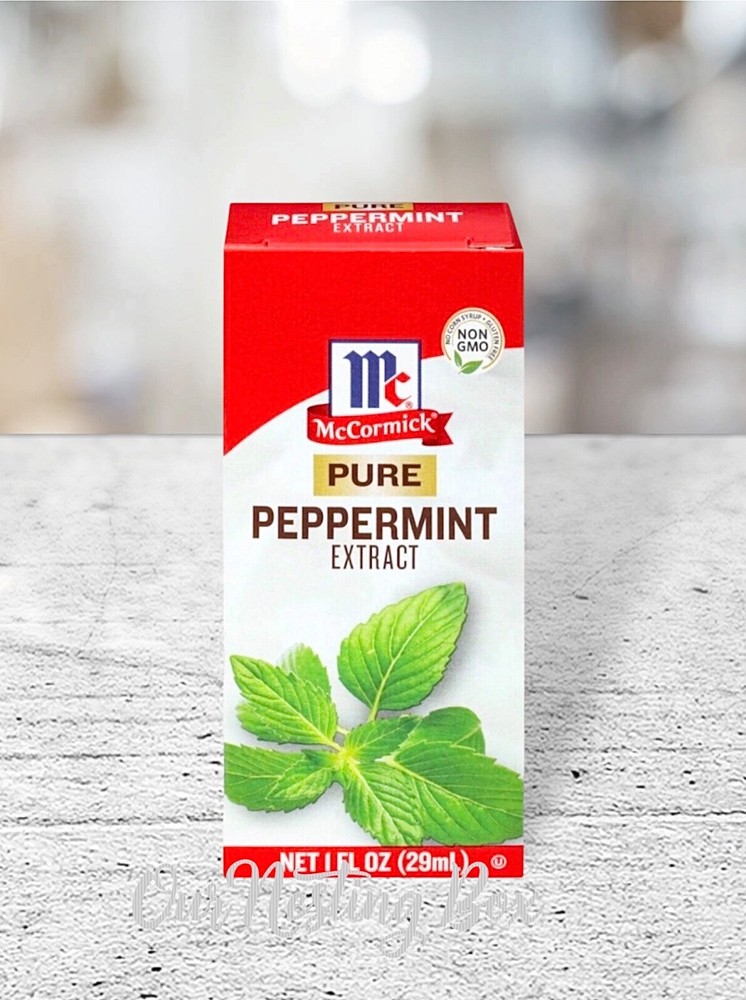 McCormick Pure Peppermint Extract, 1 fl oz ~ Made W/ Real Peppermint Non-GMO