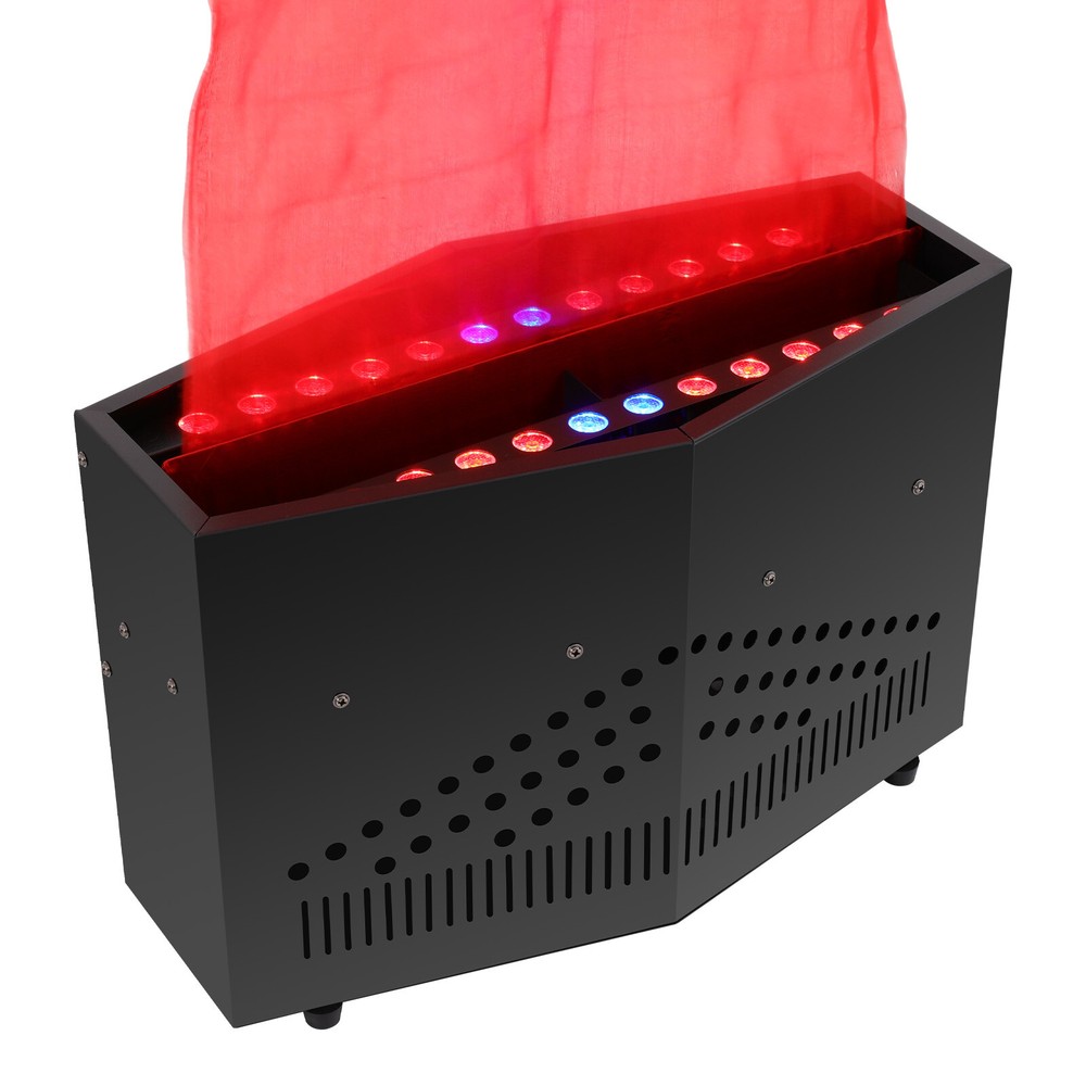 24 LED Flame Fire Light Machine Stage Atmosphere Effect Fake Fire Flame Machine