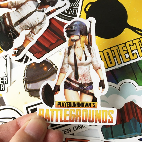 30pcs PlayerUnknown's Battlegrounds Pubg Stickers for Computer Laptop Decals...