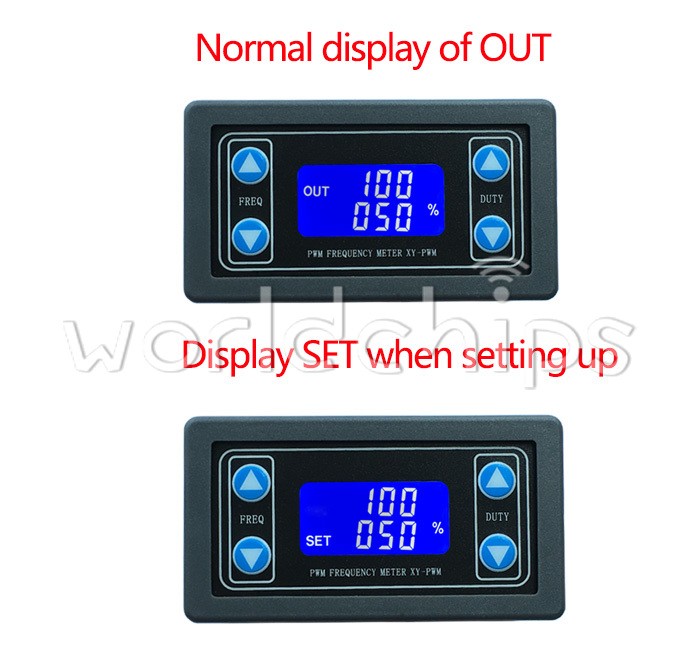 Signal Generator Modul Einstellbare PWM Pulse Frequency Duty Cycle Square Wave
