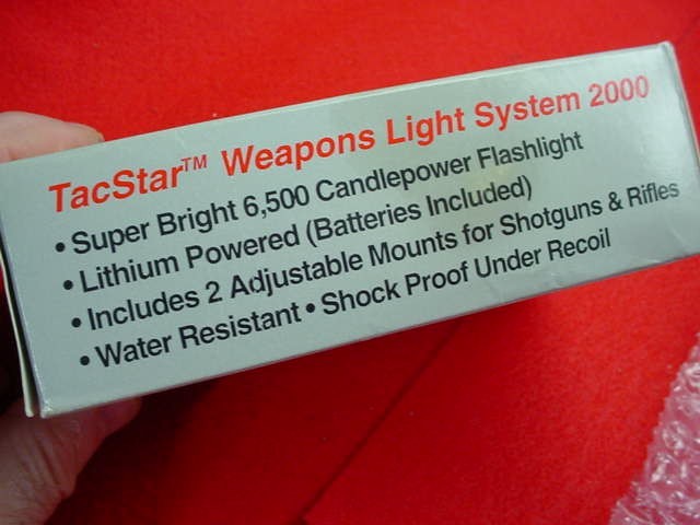 Tac Star- WLS2000- Weapons Light System- Super Bright- New !!