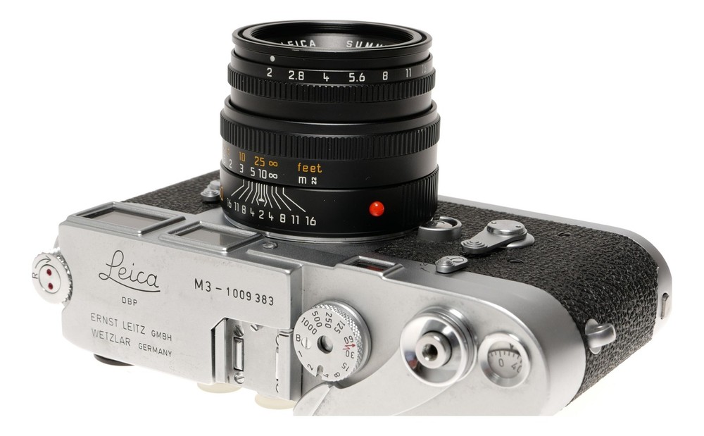 LEICA M3 Rangefinder Camera SUMMICRON 50mm f/2 Ridged