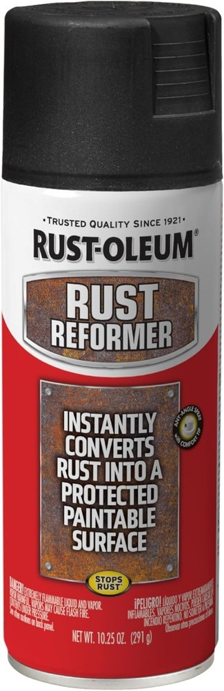 Rust-Oleum 248658 Rust Reformer Spray Paint - Black