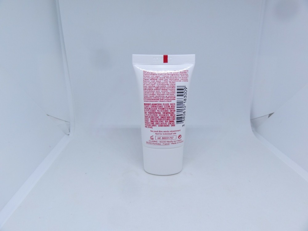 CLARINS Gentle Refiner Exfoliating Cream~15 mL/ 0.5 OZ.~NO BOX