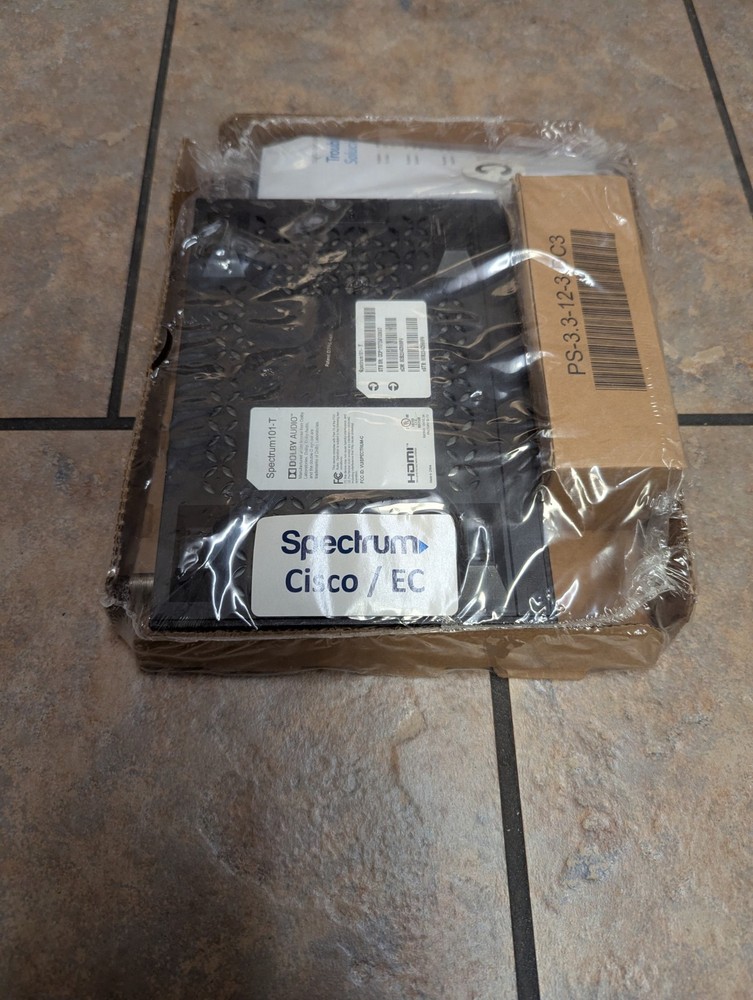 Spectrum 101-T HDMI Digital Receiver Cable Modem UNOPENED IN PLASTIC