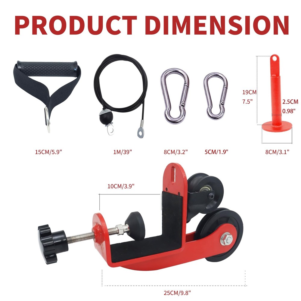 Arm Wrestling Training Pulley System Professional, Forearm Workout Table Equi...