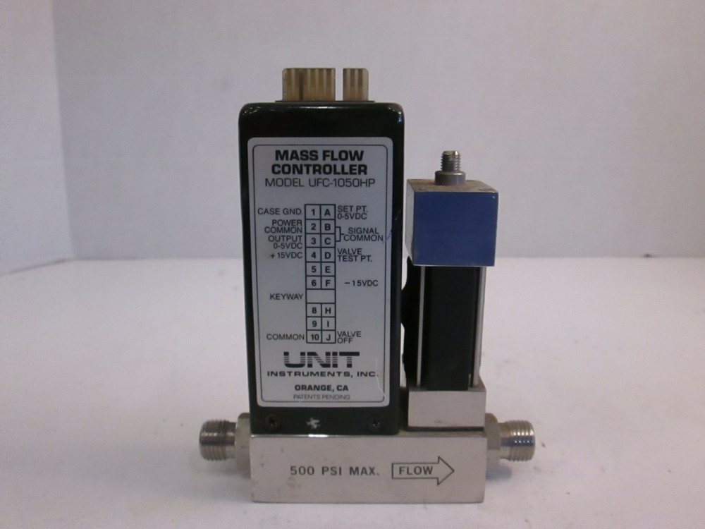 Unit UFC-1050HP Mass Flow Controller MFC, SiH4, 1000 SCCM