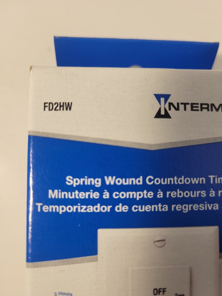 Intermatic Fd2hw Timer, Spring Wound,2 Hr