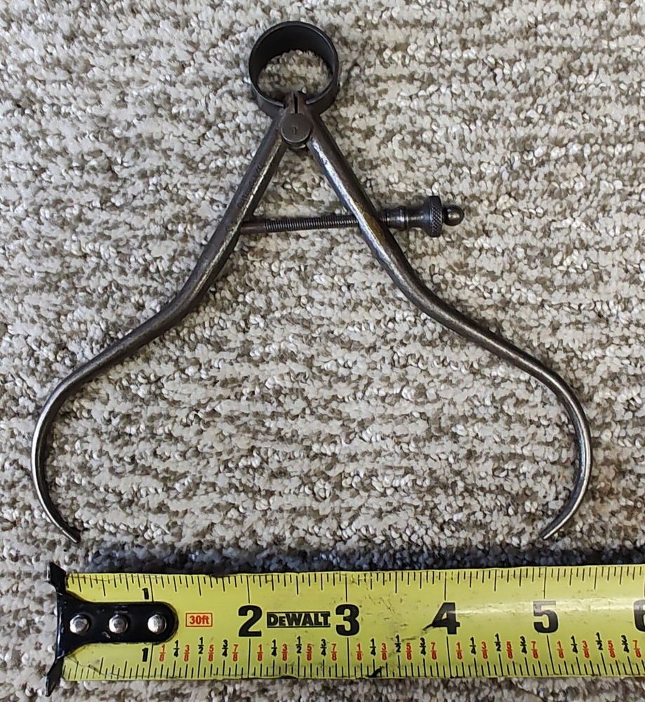 VINTAGE 5" OD CALIPER NICE PIECE