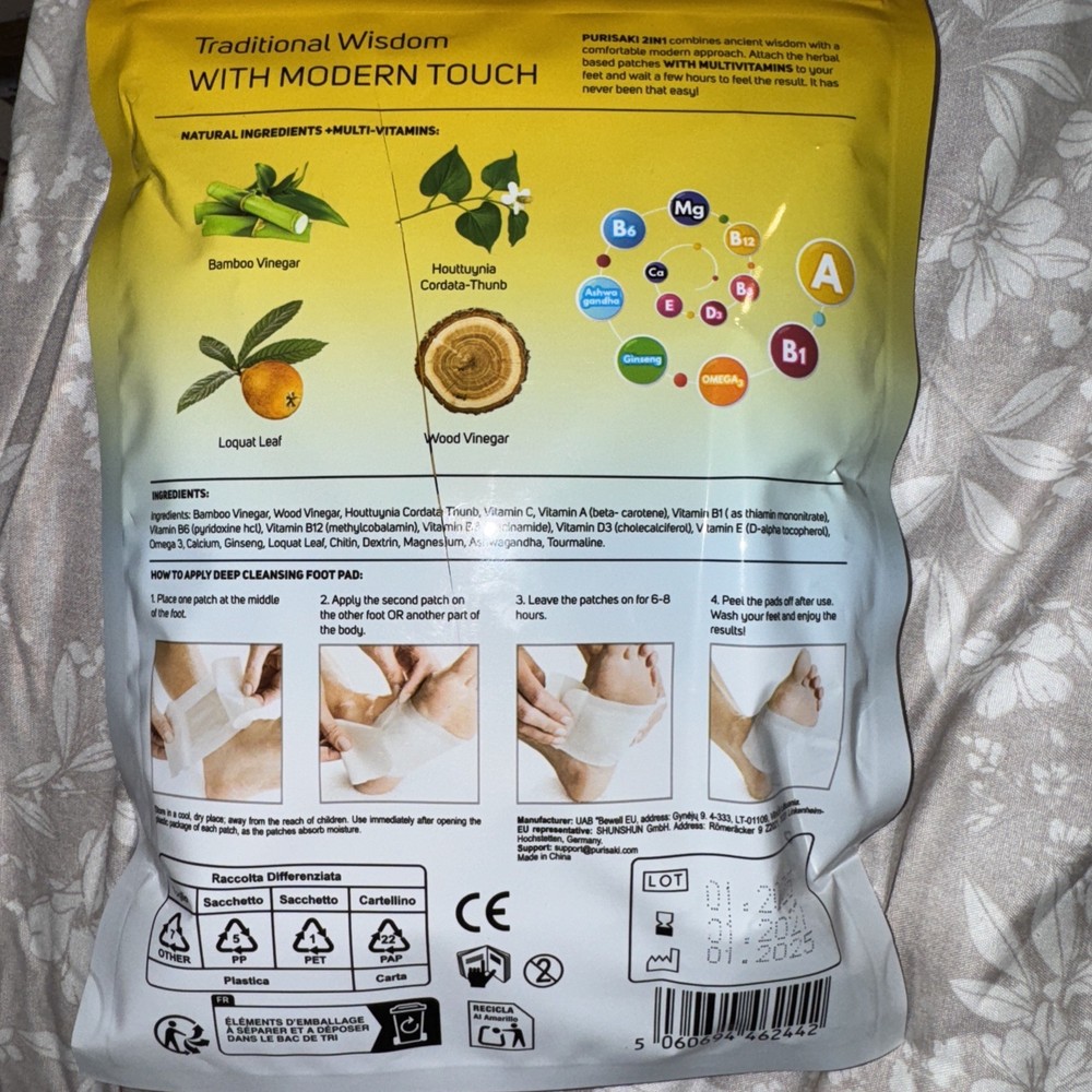 Deep Cleansing Foot Pads