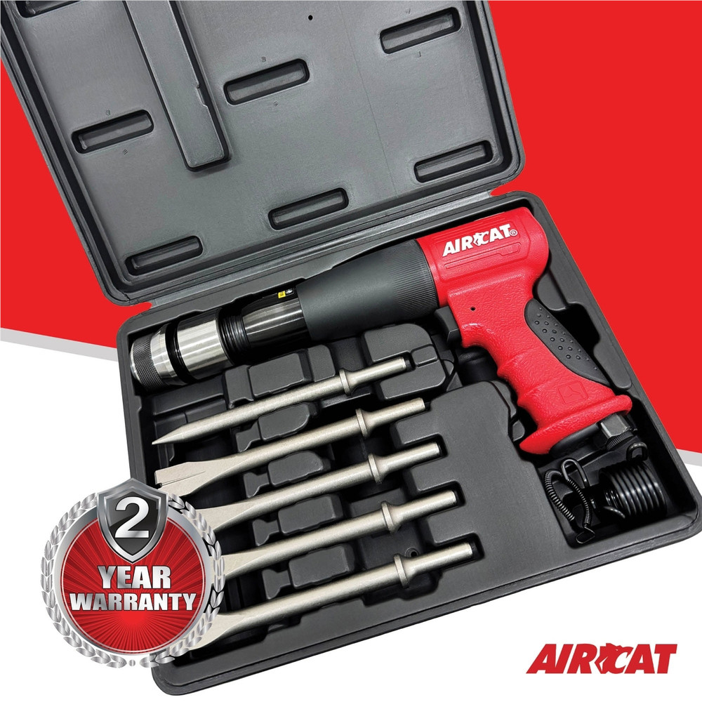 AirCat 0.401 Shank Composite Medium Stroke Air Hammer Kit