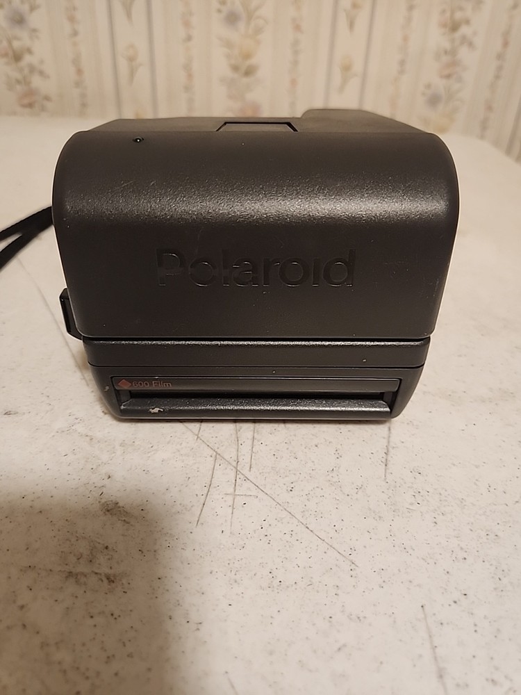 Polaroid One Step AF Auto Focus 600 Instant Camera w Strap Untested