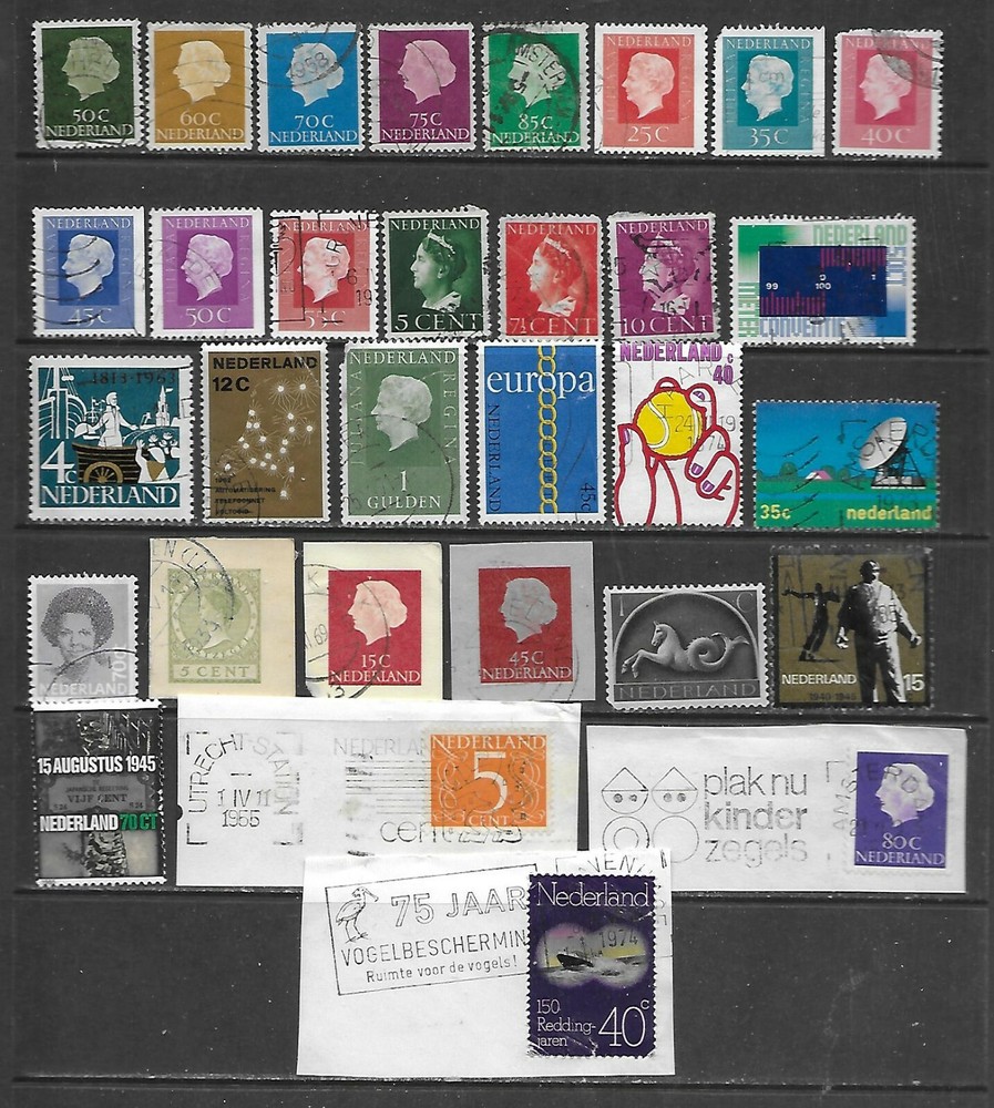 Spain, Netherlands, Niger & Norway Selection six scans all shown