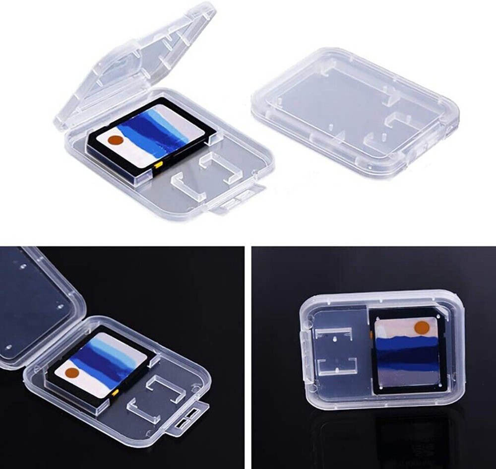 80x Case Holder for Micro SD SDHC Memory Card Box Storage Hard Plastic N865