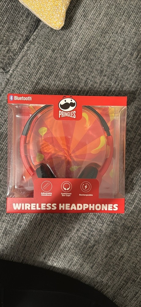 New In Box Pringles Wireless Headphones Bluetooth